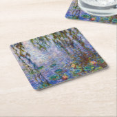 Dessous-de-verre Carré En Papier Claude Monet - Lys d'eau (Incliné)