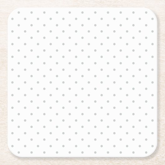 Dessous-de-verre Carré En Papier Cliquez sur Personnaliser pour modifier Gris en co (Devant)