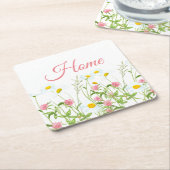 Dessous-de-verre Carré En Papier Clovers & Daisy (Incliné)