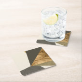 Dessous-de-verre Carré En Papier Clovis II (En situation)