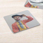 Dessous-de-verre Carré En Papier Clown Hobo classique mais Cool (Incliné)