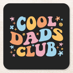 Dessous-de-verre Carré En Papier Club cool Dads III