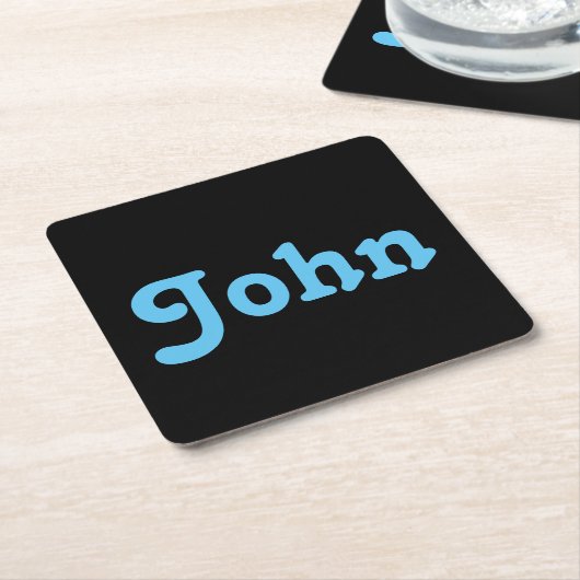 Dessous-de-verre Carré En Papier Coaster John (Incliné)