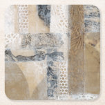 Dessous-de-verre Carré En Papier Collage de dentelle I<br><div class="desc">Décorations pour la maison</div>