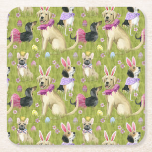 Dessous-de-verre Carré En Papier Collection Puppet Paster