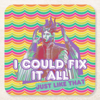 Dessous-de-verre Carré En Papier Comme Ce Dessous de verre