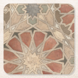 Dessous-de-verre Carré En Papier Conception Non-Embellie I de Marrakech