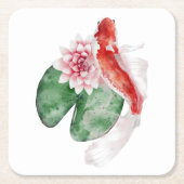 Dessous-de-verre Carré En Papier Conception Okinawa Series 29 (Devant)