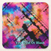 Dessous-de-verre Carré En Papier Concours (Devant)