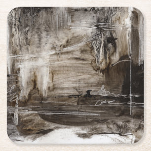 Dessous-de-verre Carré En Papier Continuum I