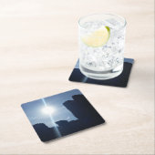 Dessous-de-verre Carré En Papier Costers (En situation)