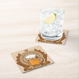 Dessous-de-verre Carré En Papier Costers - Mancave Beer Mats
