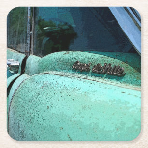 Dessous-de-verre Carré En Papier Coupe de Ville Cadillac