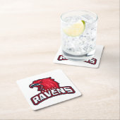 Dessous-de-verre Carré En Papier Courses Ravens (En situation)