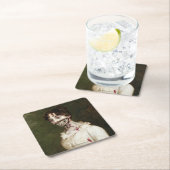 Dessous-de-verre Carré En Papier Couverture de zombi (En situation)