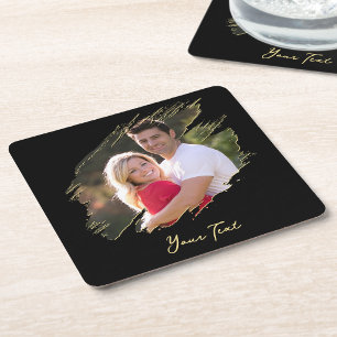 Dessous-de-verre Carré En Papier Créez vos propres sous-tasses en papier photo pers