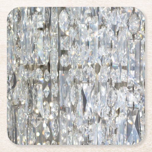 Dessous-de-verre Carré En Papier Cristal brillant (Devant)