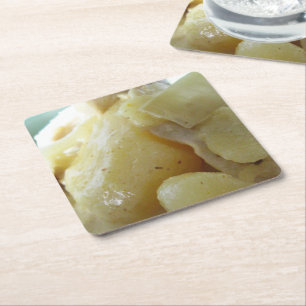 Dessous-de-verre Carré En Papier Curry Jaune Thaïlandais [แ ก ง ก ะ ห รี่] .. Alime