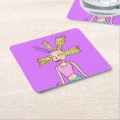 Dessous-de-verre Carré En Papier Cynthia - Rugrats (Incliné)