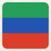 Dessous-de-verre Carré En Papier Daguestan (Devant)