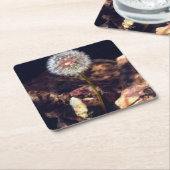 Dessous-de-verre Carré En Papier Dandelion (Incliné)