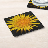 Dessous-de-verre Carré En Papier Dandelion Flower coastercnm (Incliné)