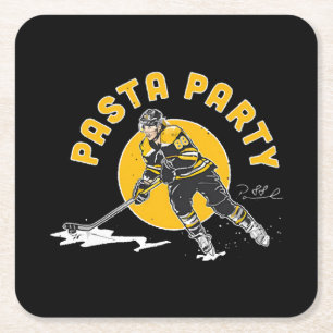 Dessous-de-verre Carré En Papier David Pastrnak