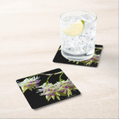 Dessous-de-verre Carré En Papier Dendrobium Amethystoglossum (En situation)