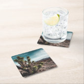 Dessous-de-verre Carré En Papier Deserts | Cholla (En situation)