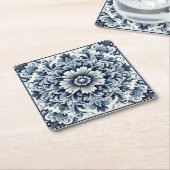 Dessous-de-verre Carré En Papier Design portugais (Incliné)