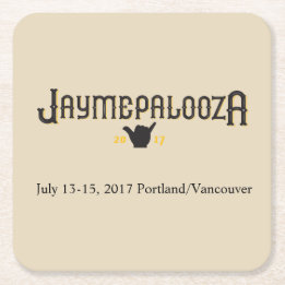 Dessous-de-verre Carré En Papier Dessous de verre