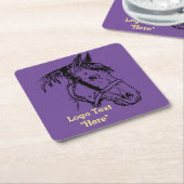 Dessous-de-verre Carré En Papier Dessous de verre (Incliné)