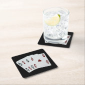 Dessous-de-verre Carré En Papier Dessous de verre (En situation)