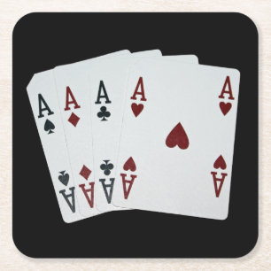 Dessous-de-verre Carré En Papier Dessous de verre