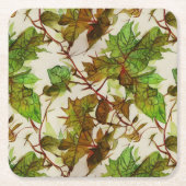 Dessous-de-verre Carré En Papier Dessous de verre (Devant)