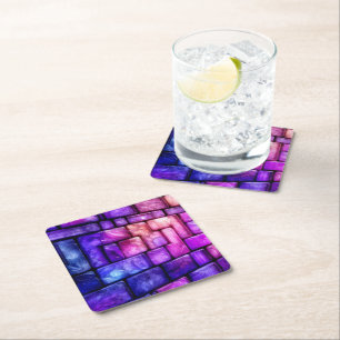 Dessous-de-verre Carré En Papier Dessous de verre Artsy