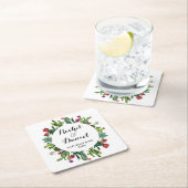 Dessous-de-verre Carré En Papier Dessous de verre Cactus Mariage Fête Cactus Fiesta (En situation)