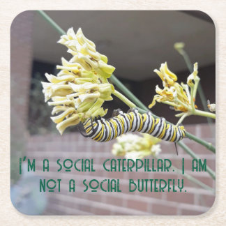 Dessous-de-verre Carré En Papier Dessous de verre Caterpillar