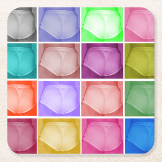 Dessous-de-verre Carré En Papier Dessous de verre chauds de petits pains de x