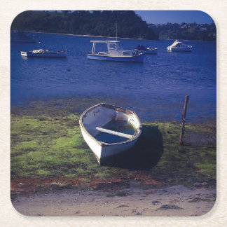 Dessous-de-verre Carré En Papier dessous de verre de bateaux