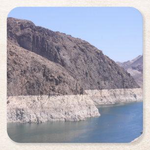 Dessous-de-verre Carré En Papier Dessous de verre de boisson du fleuve Colorado