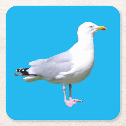 Dessous-de-verre Carré En Papier Dessous de verre debout Seagull (Devant)