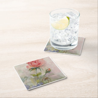 Dessous-de-verre Carré En Papier Dessous de verre floraux