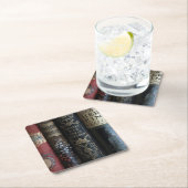 Dessous-de-verre Carré En Papier Dessous de verre littéraire (En situation)