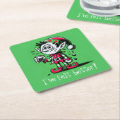 Dessous-de-verre Carré En Papier Dessous de verre papier (Incliné)