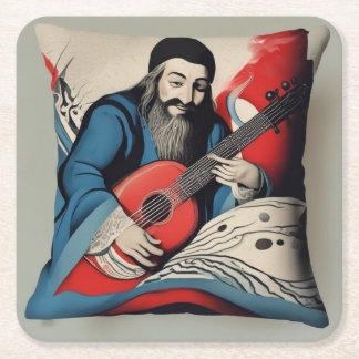 Dessous-de-verre Carré En Papier Dessous de verre papier