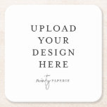 Dessous-de-verre Carré En Papier Dessous de verre papier carré<br><div class="desc">Customisez votre design dans Templett. Une fois la modification terminée,  téléchargez votre fichier dans un format JPG (n'oubliez pas d'activer l'option de fond perdu). Téléchargez votre design ici en cliquant sur le bouton bleu "Personnaliser".</div>