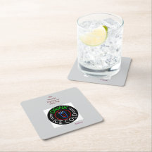Dessous de verre papier inspirant