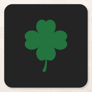 Dessous-de-verre Carré En Papier Dessous de verre pour la Saint-Patrick
