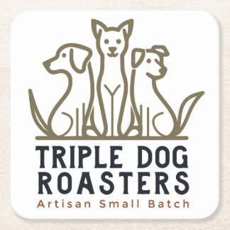 Dessous-de-verre Carré En Papier Dessous de verre TDR